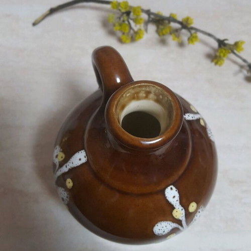 Gmundner Keramik Austria vase like new, hand-painted