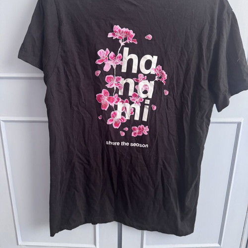 Wagamama T-shirt used, black, size L