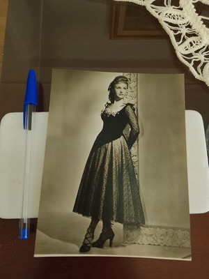 Vintage συλλεκτική φωτογραφία Gisela Uhlen μεταχειρισμένη
