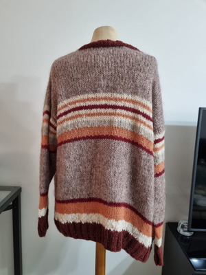Oneonone Roasted wool cardigan new, multicolor, size M
