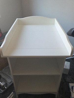 IKEA baby changing table, white