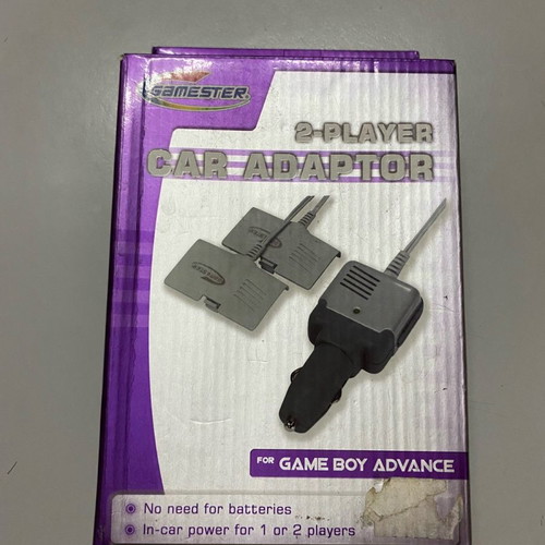 Gameboy Advance Car Adaptor 2player new