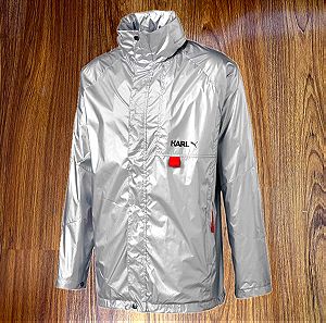 Karl Lagerfeld x Puma Αντρικό μπουφάν Medium, νάιλον αντιανεμικό bomber jacket
