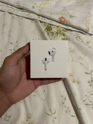Apple AirPods 4 wireless earbuds with noise cancellation
