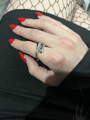 Silver ring like new