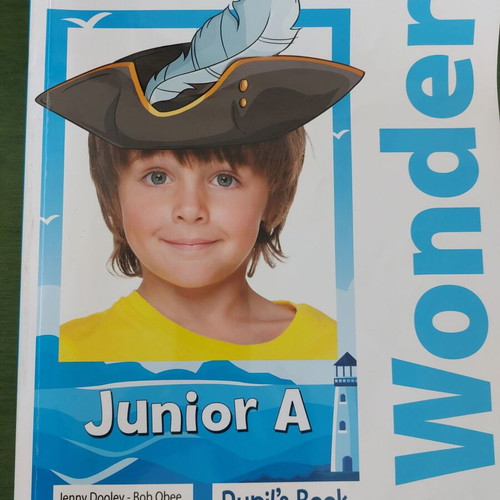 English Learning Books Junior A and Junior B like new, set of 7