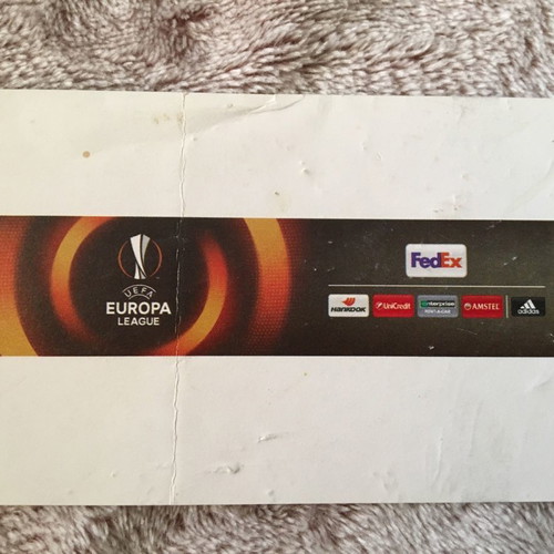PAOK Schalke 2017 match ticket used