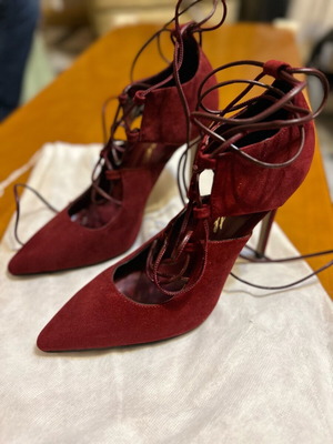 Sante heels new, red, size 39
