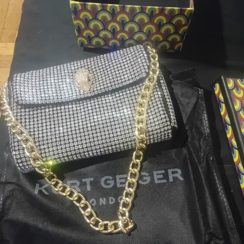 Kurt Geiger shoulder bag new, silver