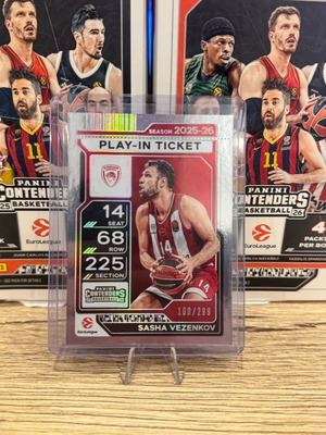 Euroleague 2025-2026 Sasha Vezenkov card like new 100/299