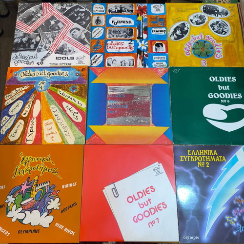 Greek bands 60's used, Oldies but goodies collection