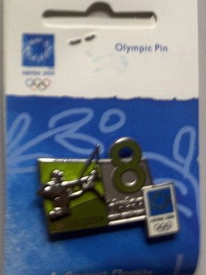 Athens 2004 Olympic Archery Pin new, limited edition