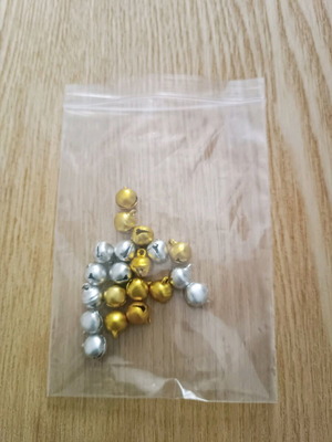 Bells new, set of 20 pieces, 10 gold and 10 silver