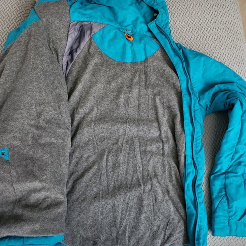 Biston turquoise jacket size M like new