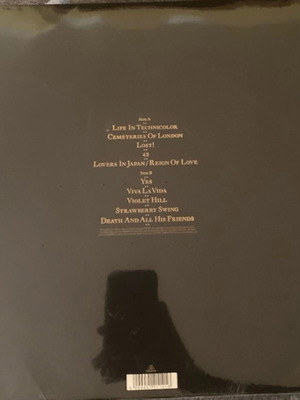 Coldplay Viva La Vida LP άλμπουμ βινύλιο σφραγισμένο καινούργιο