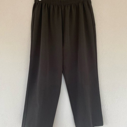 Black wide leg trousers Angelica new with elastic waist