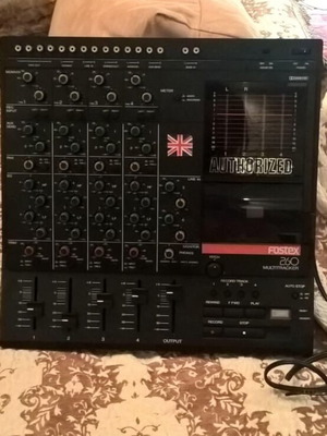 Fostex 260 Multitrack μεταχειρισμένο με πρόβλημα στην κασέτα εγγραφής