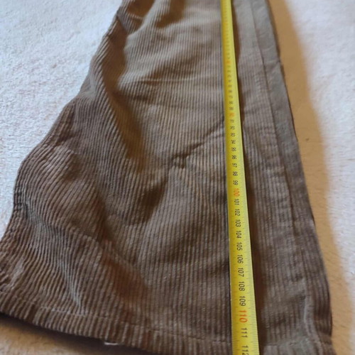 Gsus Sindustries Corduroy Men's Pants beige new, bootcut