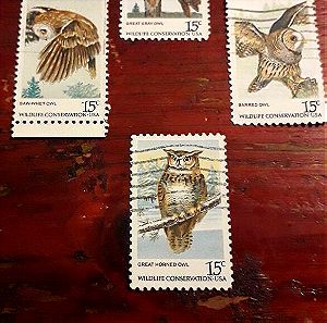 1978 15c American owls (4)