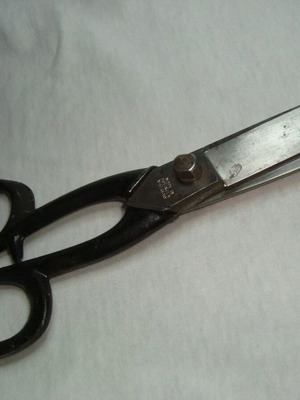 Vintage tailor scissors from West Germany used