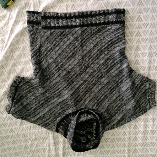 Blouse like new, gray, size M