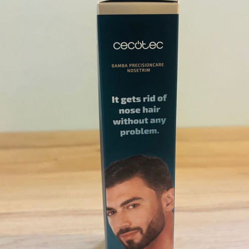 Cecotec Bamba NoseTrim new, sealed, battery powered with stainless steel blade