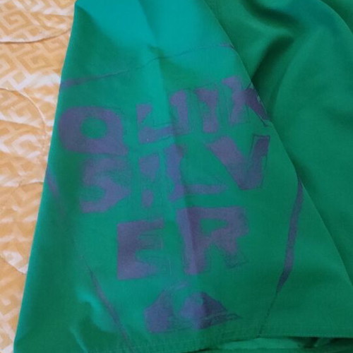 Quiksilver boardshorts size 34 like new, blue and green