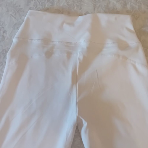 Athletic pants like leggings, beige, size M
