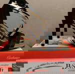  B-Soft Γυναικεία ανατομικά πέδιλα με λεπτό ψηλό τακούνι σε μαύρο χρώμα