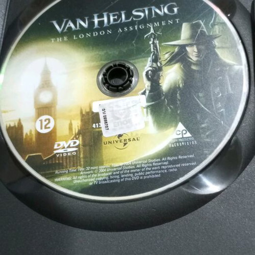 Van Helsing The London Assignment DVD used with Greek subtitles