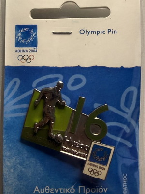 Athens 2004 Football Olympic Pin limited edition, new
