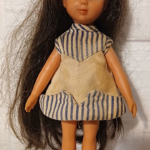 Koukla 20cm Korasidis doll used from 60s-70s