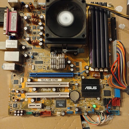 PC AMD 64 X2 5600+ used with 4Gb RAM, GTX750ti, 1Tb Samsung HDD