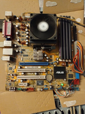 PC AMD 64 X2 5600+ used with 4Gb RAM, GTX750ti, 1Tb Samsung HDD