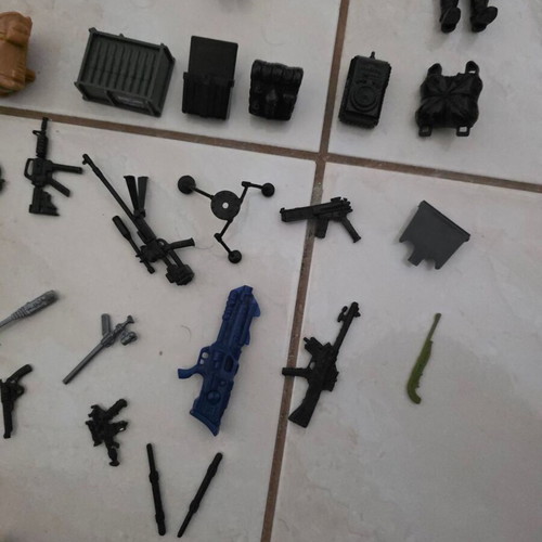 Cobra Rattler with 6 vehicles and 24 Gi Joe figures used