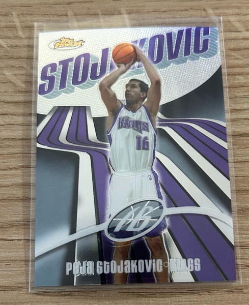 Κάρτα Peja Stojakovic Sacramento Kings Topps Finest 2004 ΠΑΟΚ