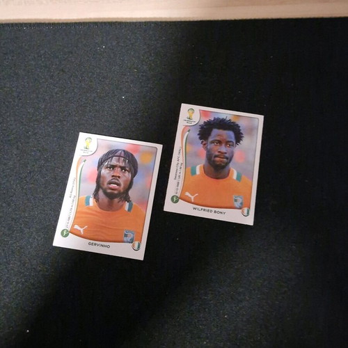 Panini FIFA World Cup 2014 Brazil stickers like new, set of 33