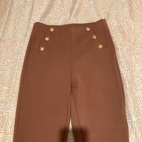 Brown leggings pants like new, size S/M