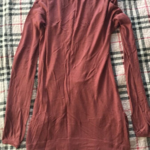 Naf Naf blouse 100% viscose like new, deep neckline, size S