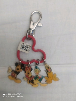 Disney collectible keychain new, multicolor