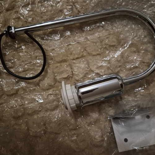 Gloria N1 bathroom lamp frame and mechanism new, chrome