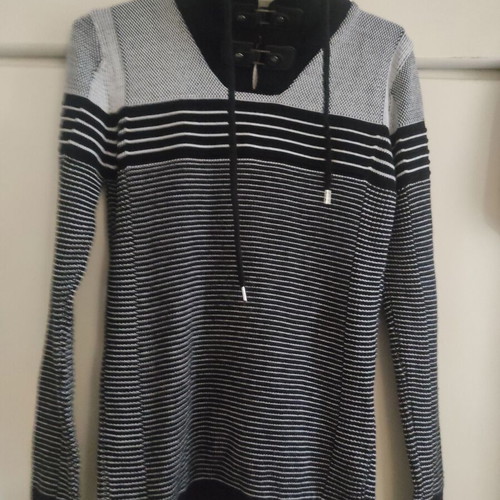 Bel Mode Premium Quality Men's Shirt M like new, black and white