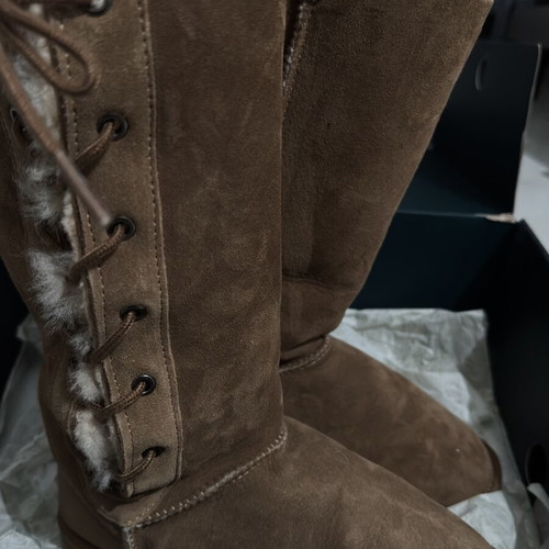 Emu Australia women's boots size 39 like new, brown, fur interior
