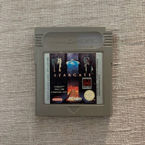 Stargate Nintendo Gameboy used PAL