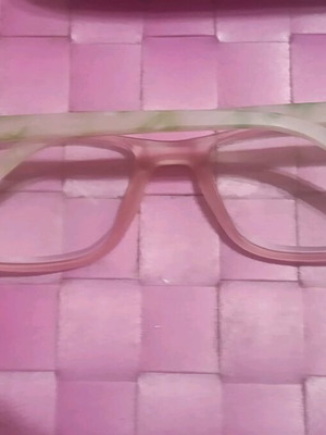 Presbyopia glasses new 2.5 diopters with case, beige with mint