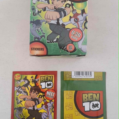 Ben 10 Stickers New Box with 50 Packs from Konstantinidis