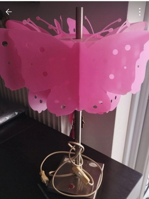 Butterfly lamp like new
