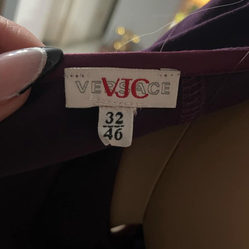 Versace Purple Dress New Italian Size 46