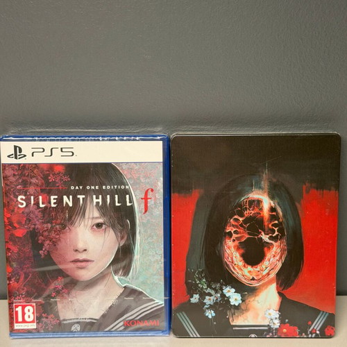 Silent Hill f PS5 game with steelbook new