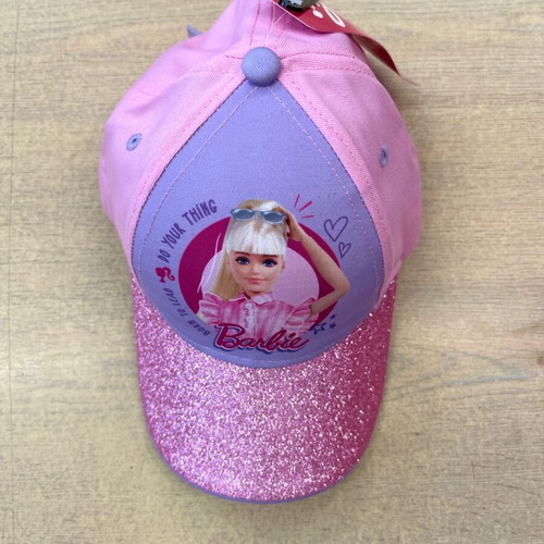 Barbie hat new, pink, one size Must